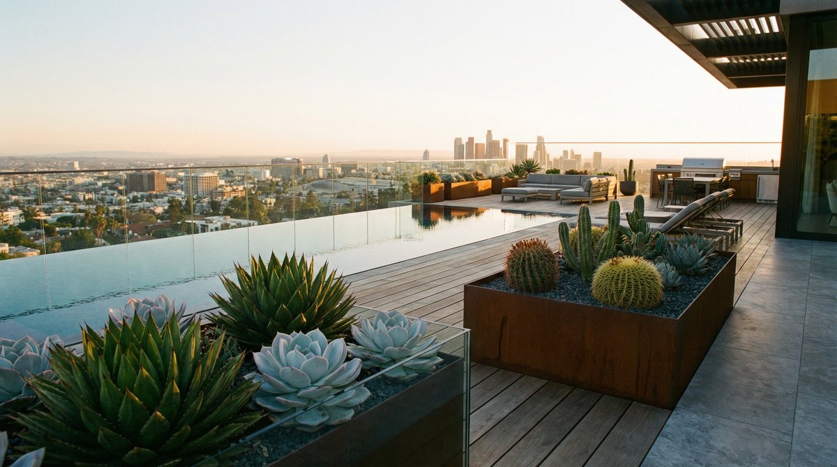 抖阴视频-屋顶多肉花园