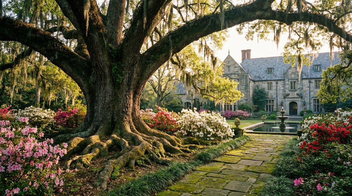 抖阴视频-庄园古树